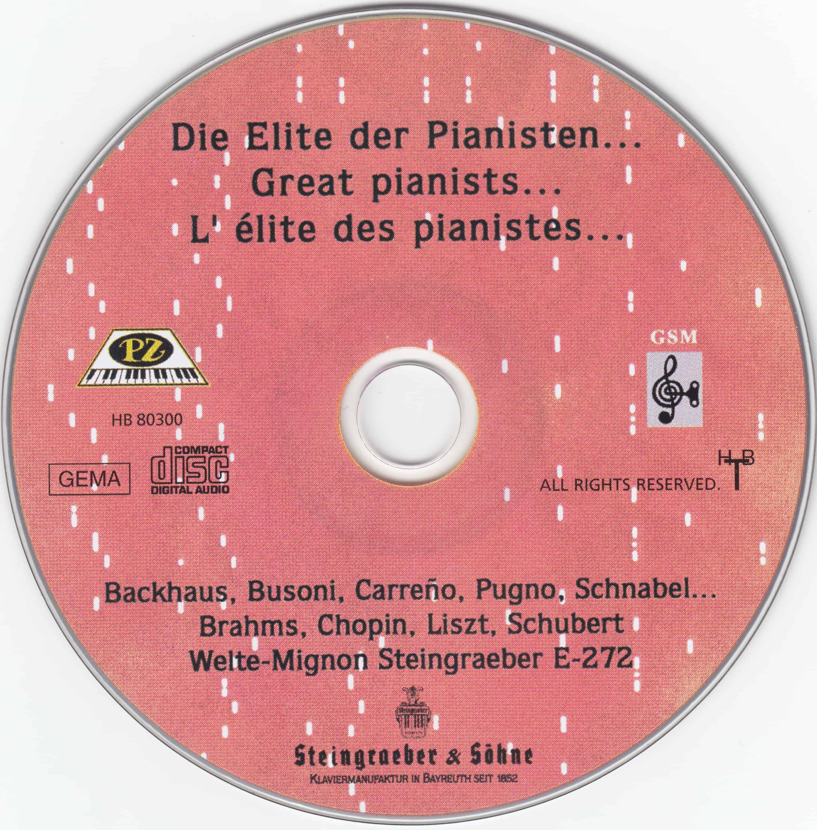 Audio CD Zugabe Cover